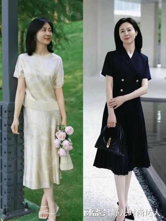 中年女性如何通过基础款穿搭展现魅力与自信？