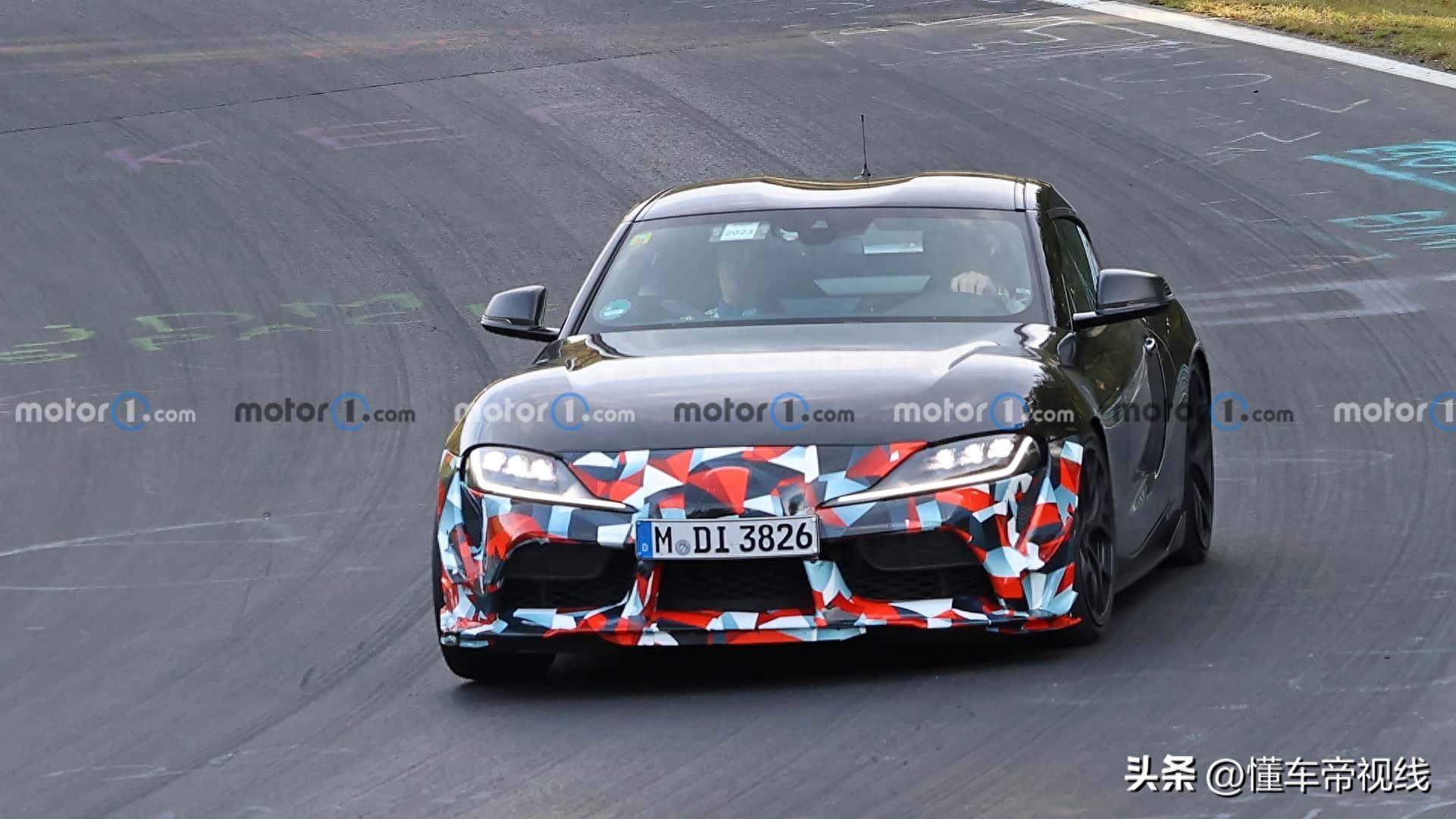 丰田 SUPRA GRMN 最新测试谍照曝光，或成燃油版最终车型，将搭载宝马 M4 同款发动机