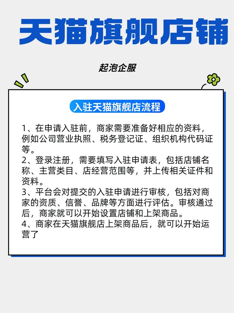 天猫旗舰店入驻全流程解析：从申请到上架商品的详细步骤