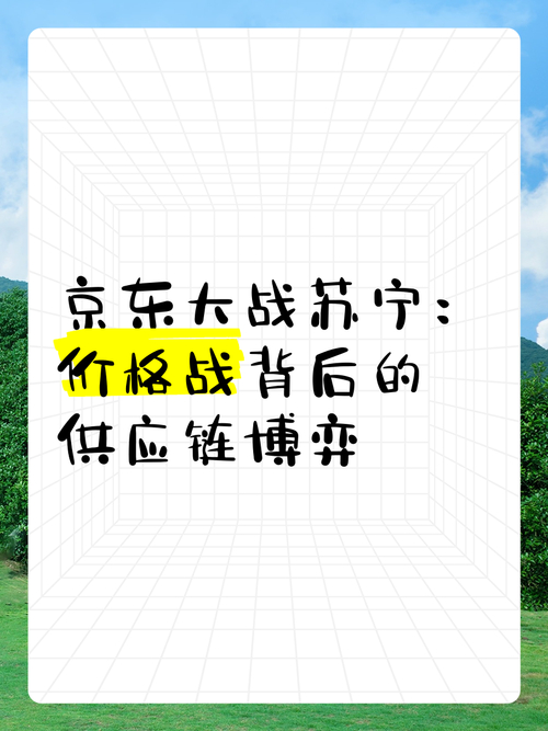 苏宁易购再攻京东背后：电商市场竞争与策略大揭秘？