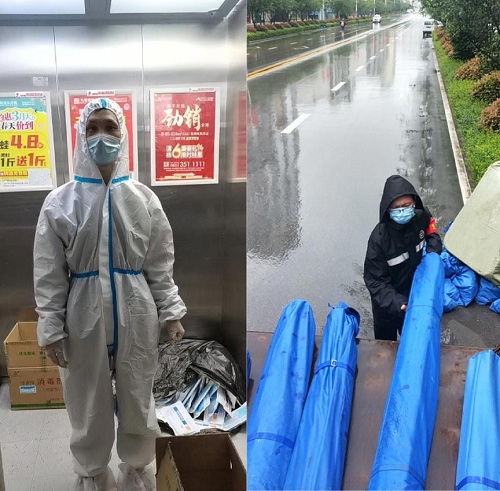 顺丰小哥化身防疫志愿者：广安邻水疫情中的担当与奉献