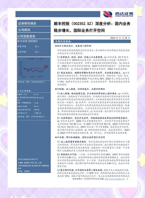 顺丰控股股票投资心得与策略：聚焦盈利、占有率及未来前景