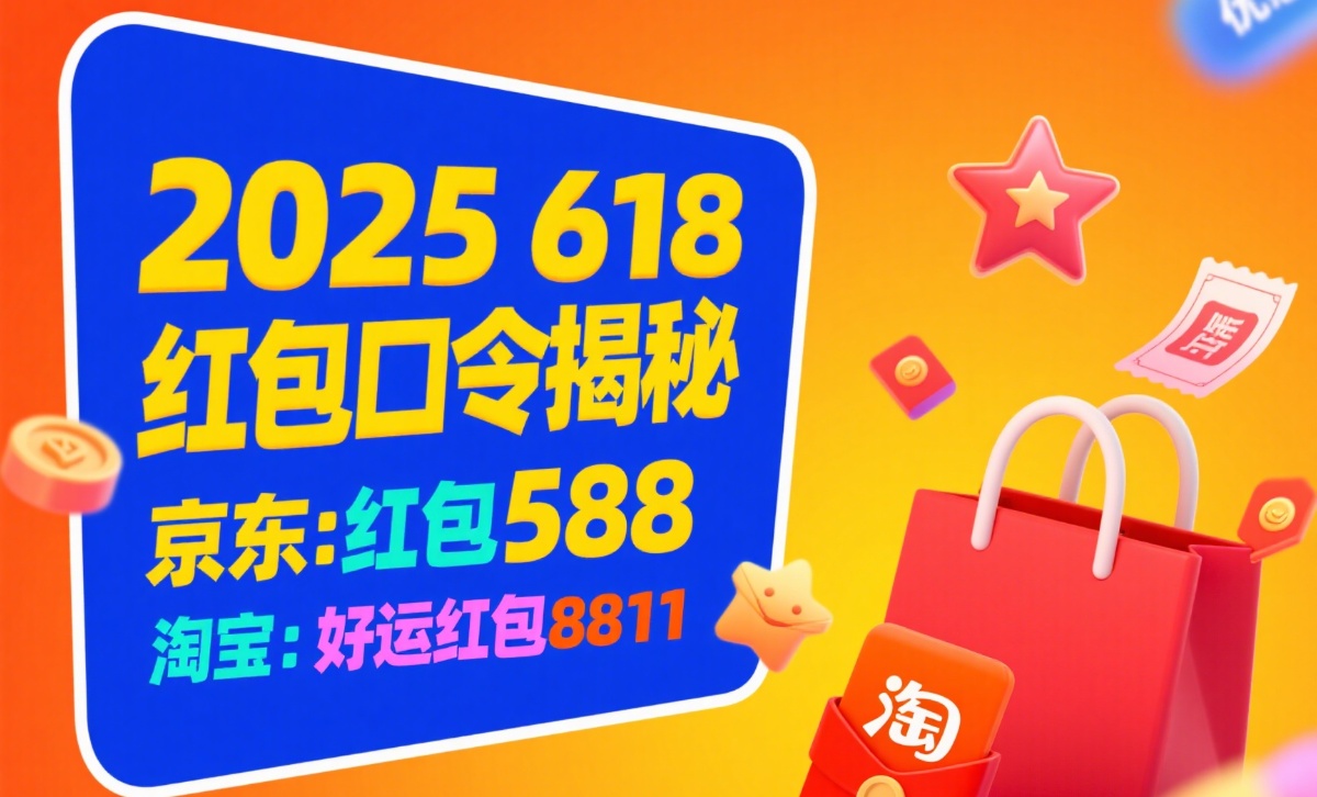 2025年京东淘宝618进入白热化，红包口令及攻略请查收