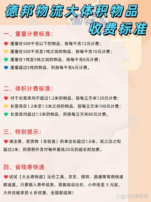 快递公司收费标准概览:按重量与体积重量计费方式解析 快递公司收费标准概览:按重量与体积重量计费方式解析