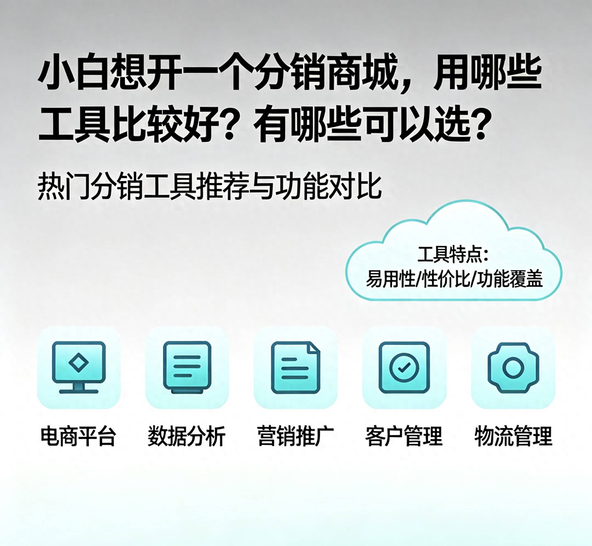 小白开分销商城，用自助商城推广链接拓客