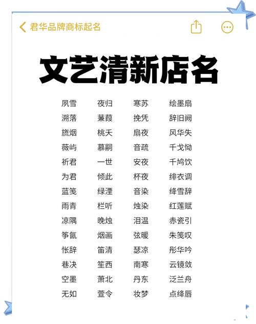拼多多店铺起名2026：清新好记的星光文娱类店名