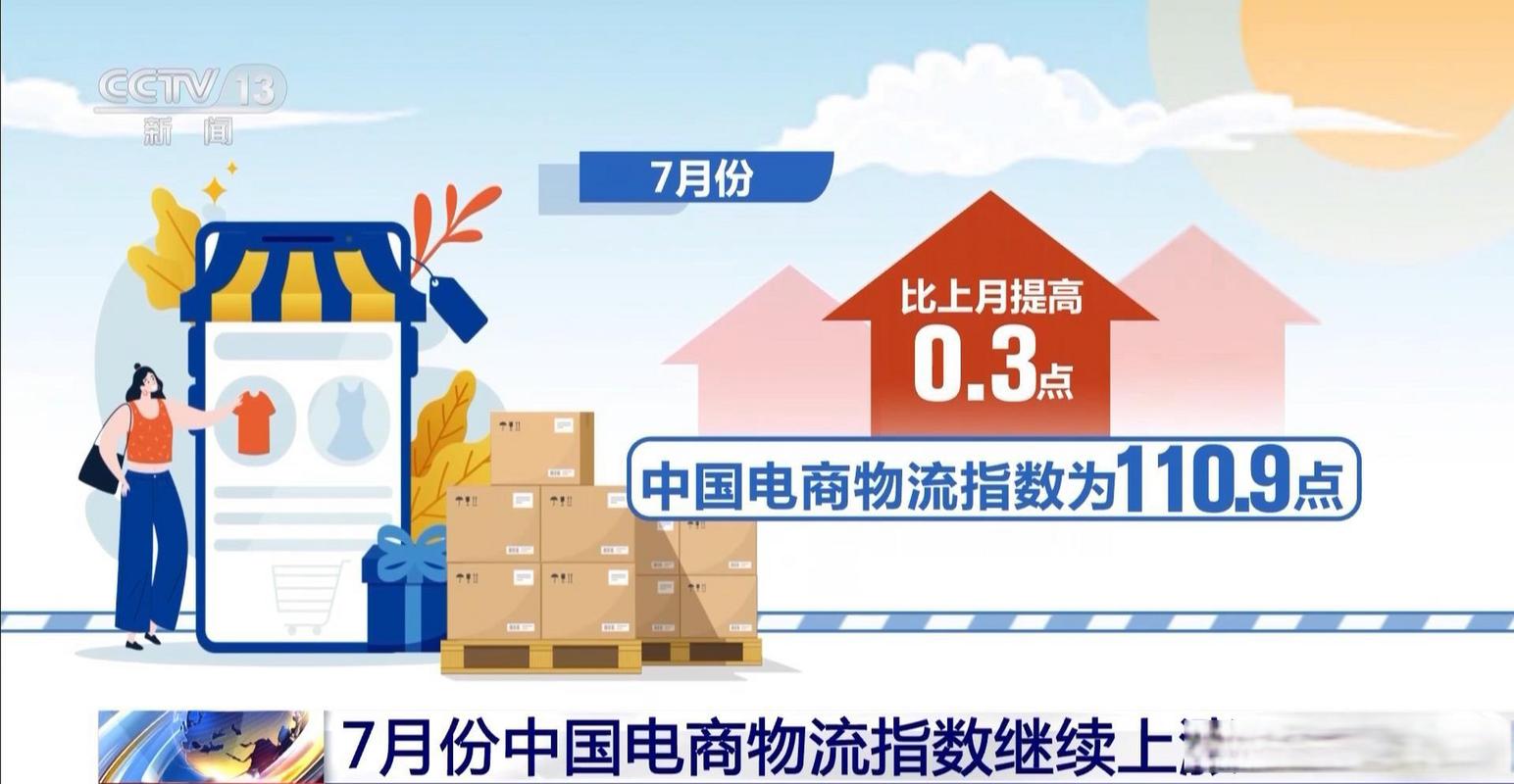 8月中国电商物流指数创新高，业务量上升需求呈多样季节性