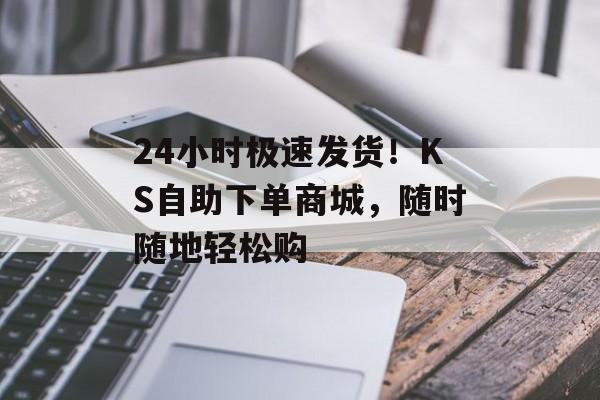 24小时极速发货！KS自助下单商城，随时随地轻松购