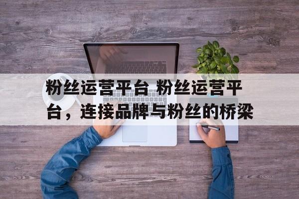 粉丝运营平台 粉丝运营平台，连接品牌与粉丝的桥梁