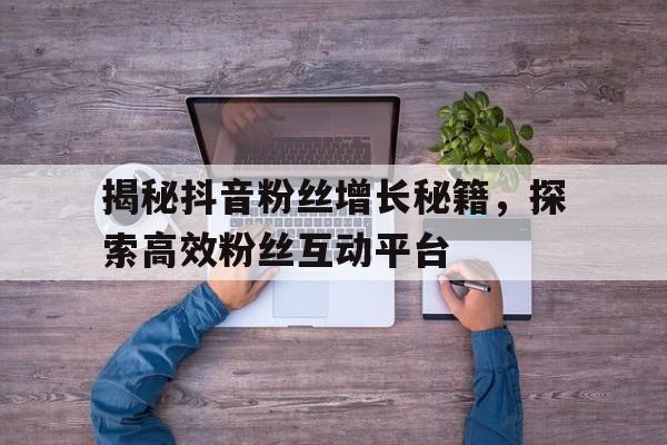 揭秘抖音粉丝增长秘籍，探索高效粉丝互动平台