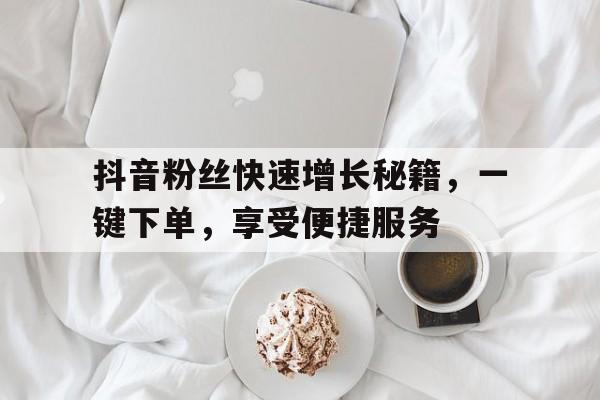 抖音粉丝快速增长秘籍，一键下单，享受便捷服务