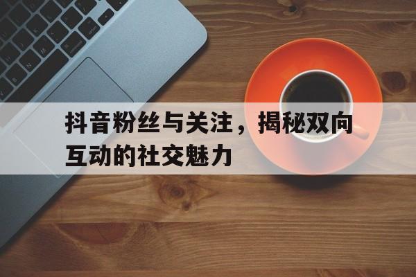 抖音粉丝与关注，揭秘双向互动的社交魅力
