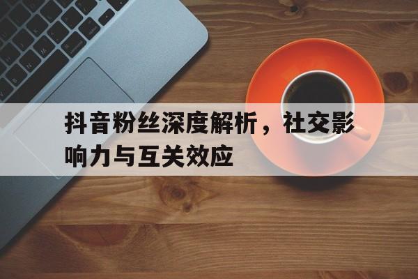 抖音粉丝深度解析，社交影响力与互关效应