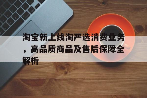 淘宝新上线淘严选消费业务，高品质商品及售后保障全解析