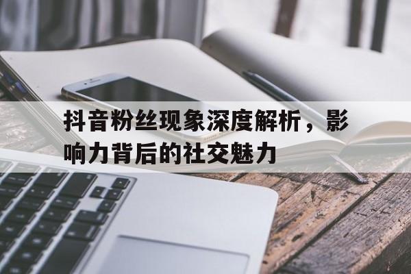 抖音粉丝现象深度解析，影响力背后的社交魅力