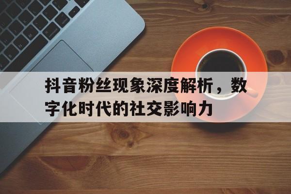 抖音粉丝现象深度解析，数字化时代的社交影响力
