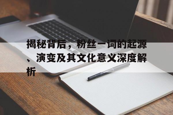 揭秘背后，粉丝一词的起源、演变及其文化意义深度解析