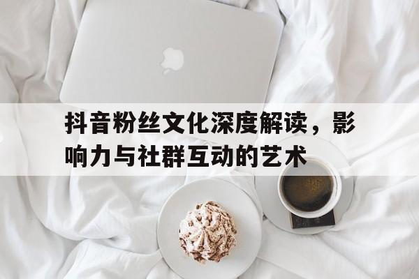 抖音粉丝文化深度解读，影响力与社群互动的艺术