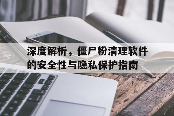深度解析，僵尸粉清理软件的安全性与隐私保护指南