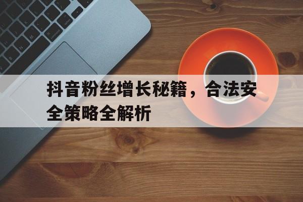 抖音粉丝增长秘籍，合法安全策略全解析