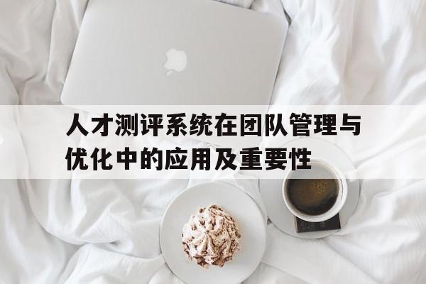人才测评系统在团队管理与优化中的应用及重要性