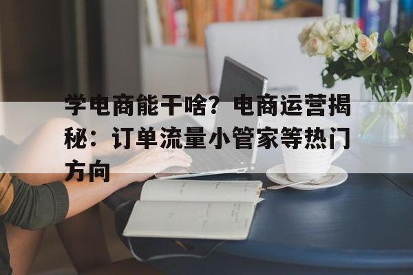 学电商能干啥？电商运营揭秘：订单流量小管家等热门方向