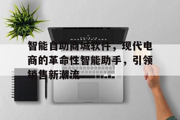 智能自助商城软件，现代电商的革命性智能助手，引领销售新潮流