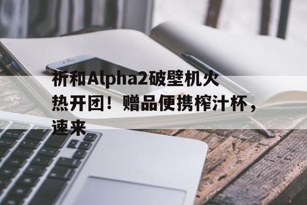 祈和Alpha2破壁机火热开团！赠品便携榨汁杯，速来