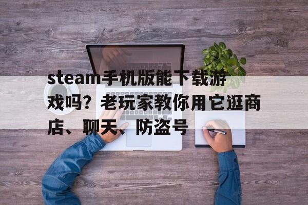 steam手机版能下载游戏吗？老玩家教你用它逛商店、聊天、防盗号