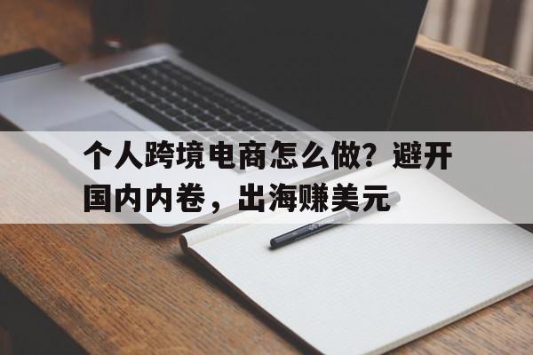 个人跨境电商怎么做?避开国内内卷,出海赚美元 个人跨境电商怎么做?避开国内内卷,出海赚美元
