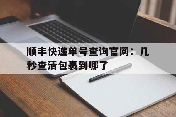顺丰快递单号查询官网：几秒查清包裹到哪了